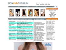 Tablet Screenshot of nonnudelibrary.com